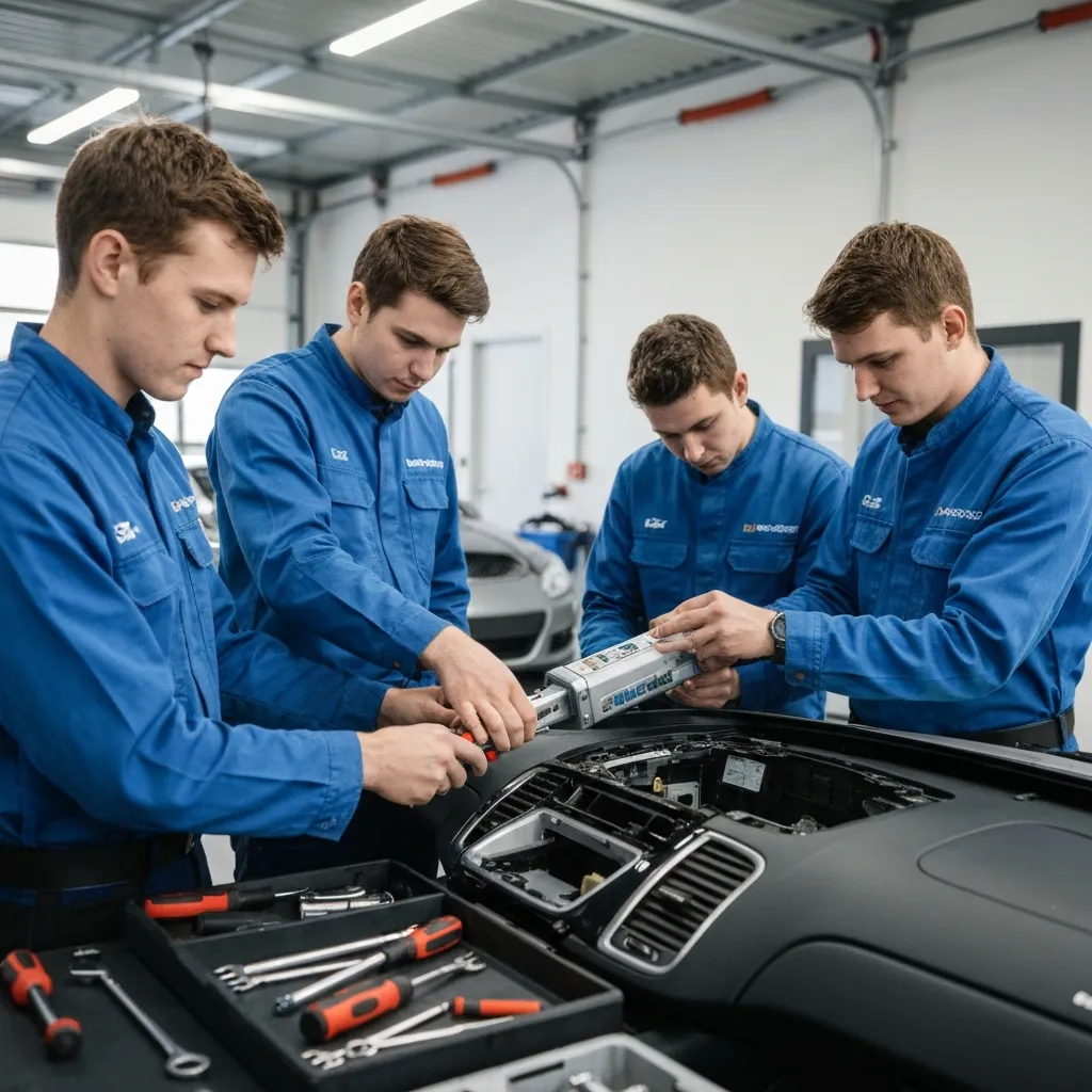 Modern Android car radio interface featuring integrated GPS navigation and media controls